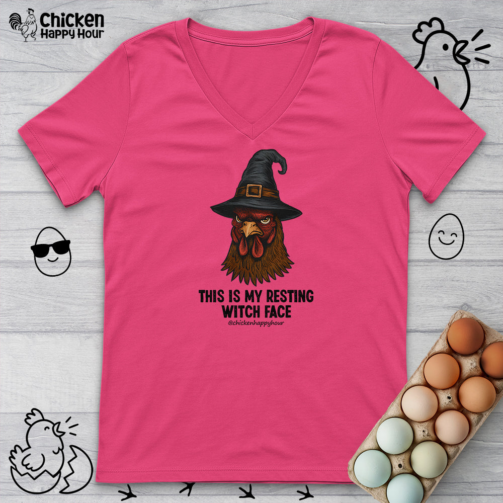This Is My Resting Witch Face V-Neck Tee