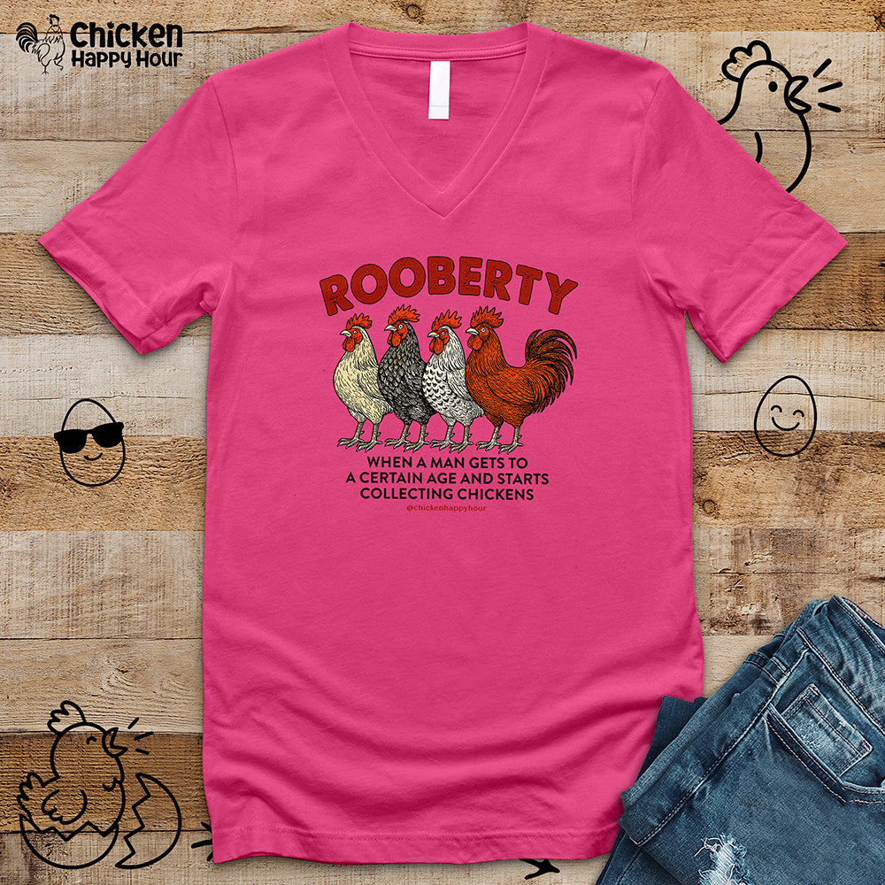 Rooberty V-Neck Tee