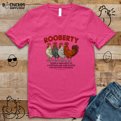 Rooberty V-Neck Tee