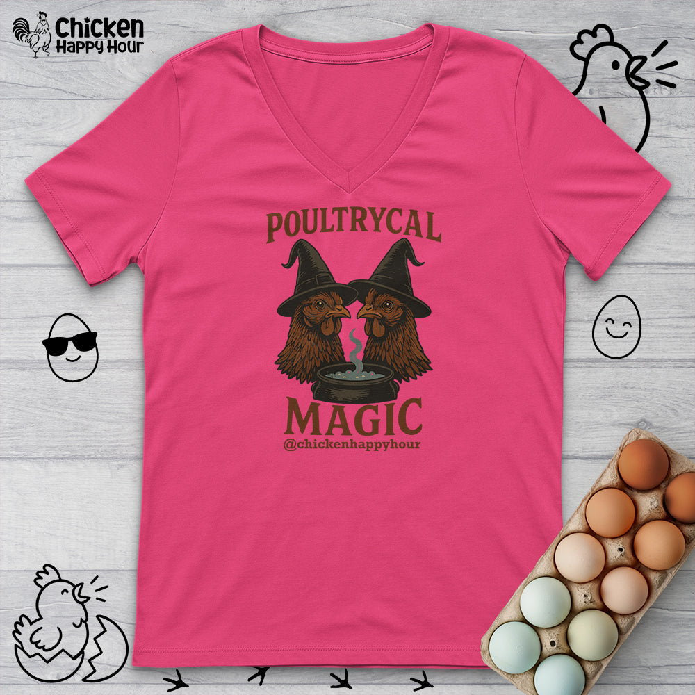 Poultrycal Magic 02 V-Neck Tee