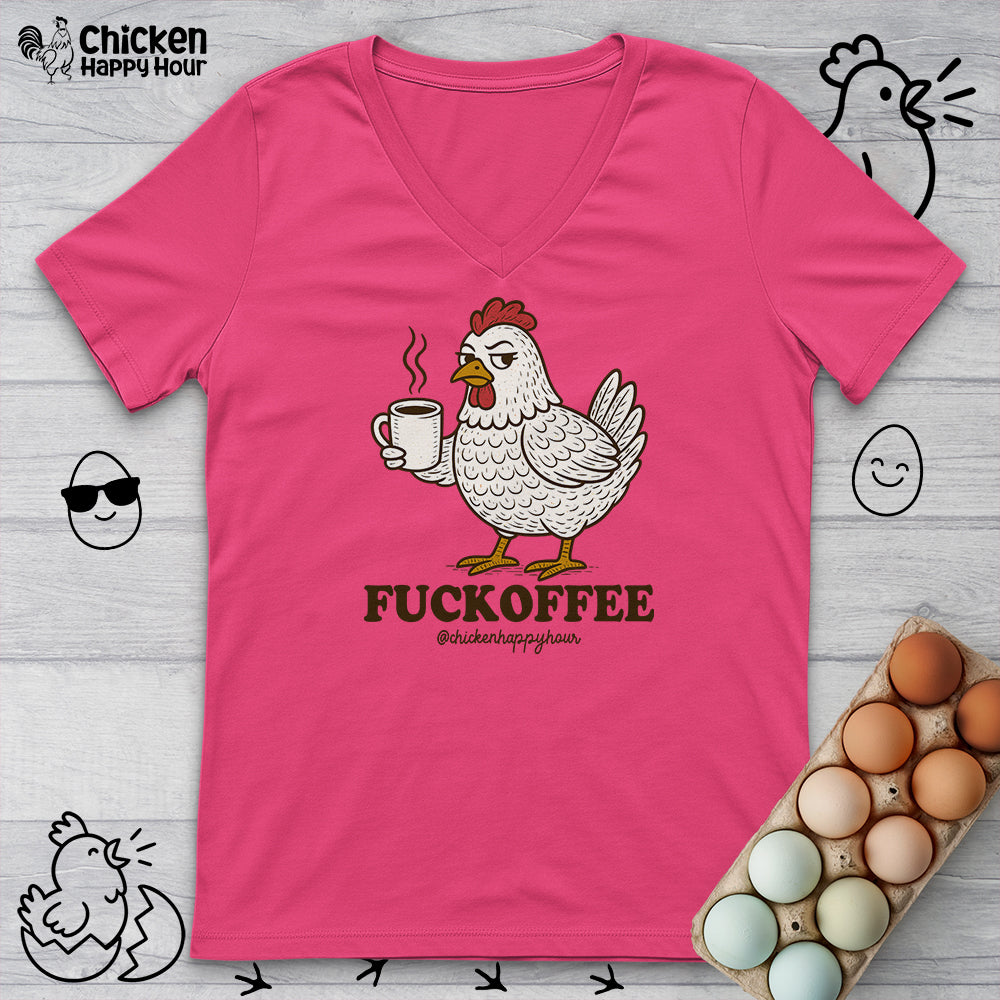 FUCKOFFEE V-Neck Tee