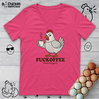 FUCKOFFEE V-Neck Tee