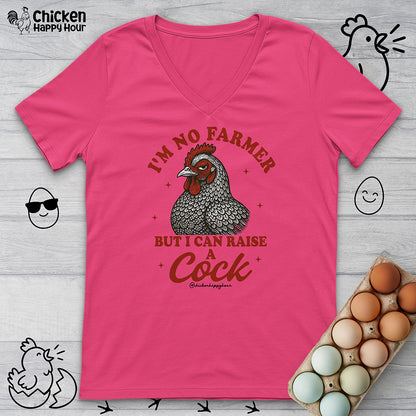 I'm No Farmer V-Neck Tee