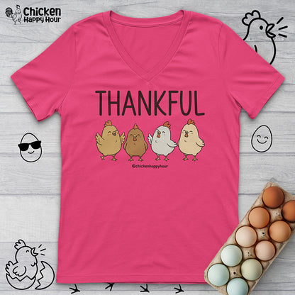 Thankful V-Neck Tee