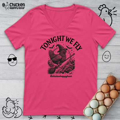 Tonight We Fly 2 V-Neck Tee