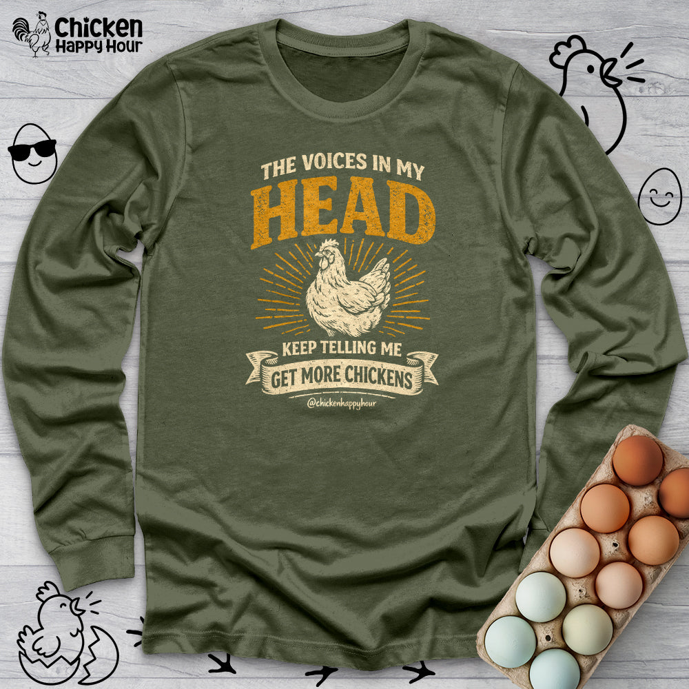 The Voices In My Head Long Sleeve