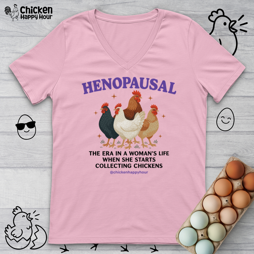 Henopausal V-Neck Tee