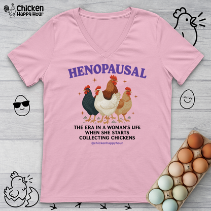 Henopausal V-Neck Tee