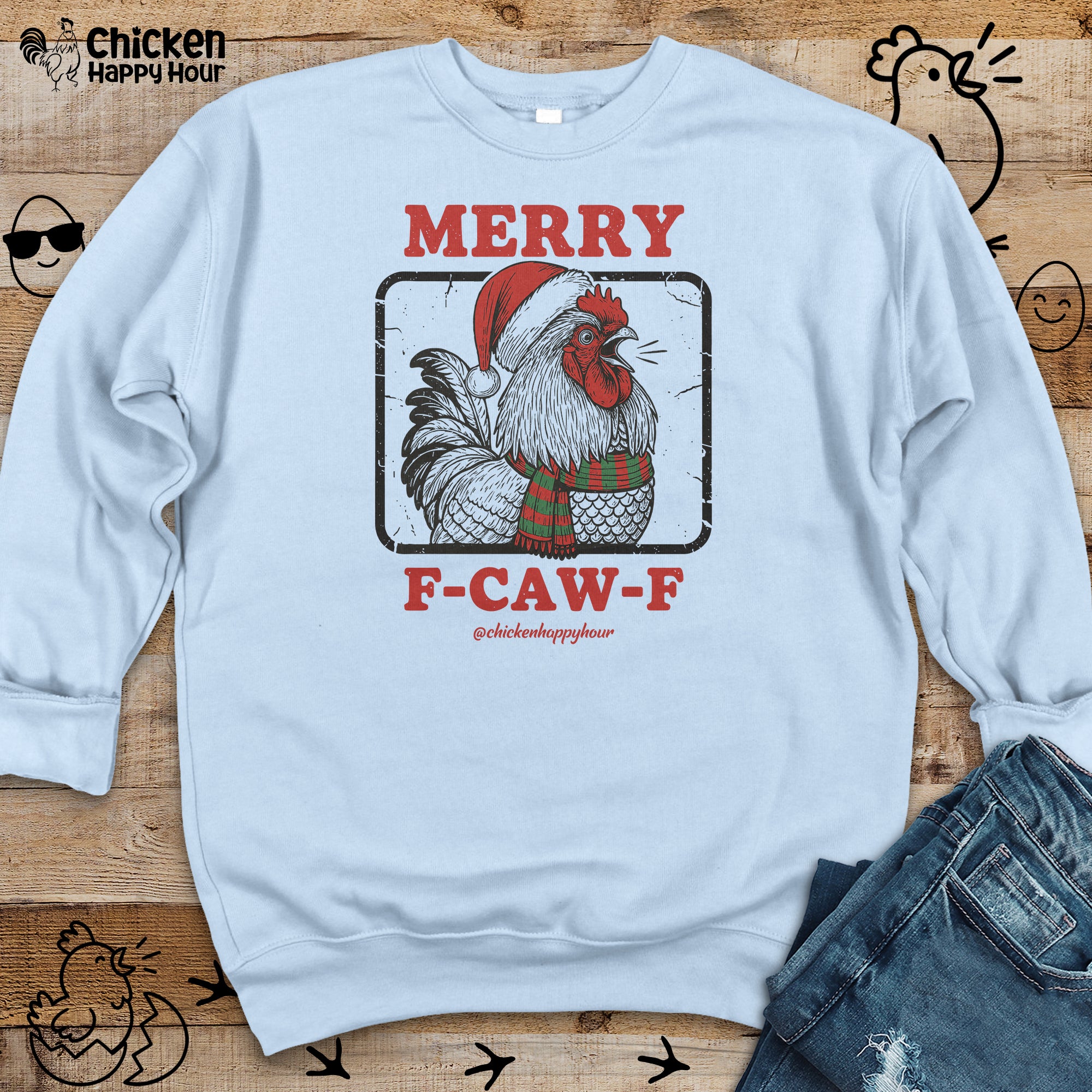Merry F-Caw-F Sweatshirt