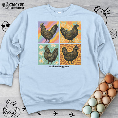 Retro Chicken Sweatshirt