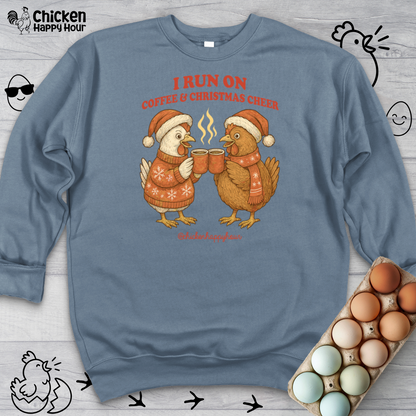 I Run on Coffee & Christmas Cheer Crewneck