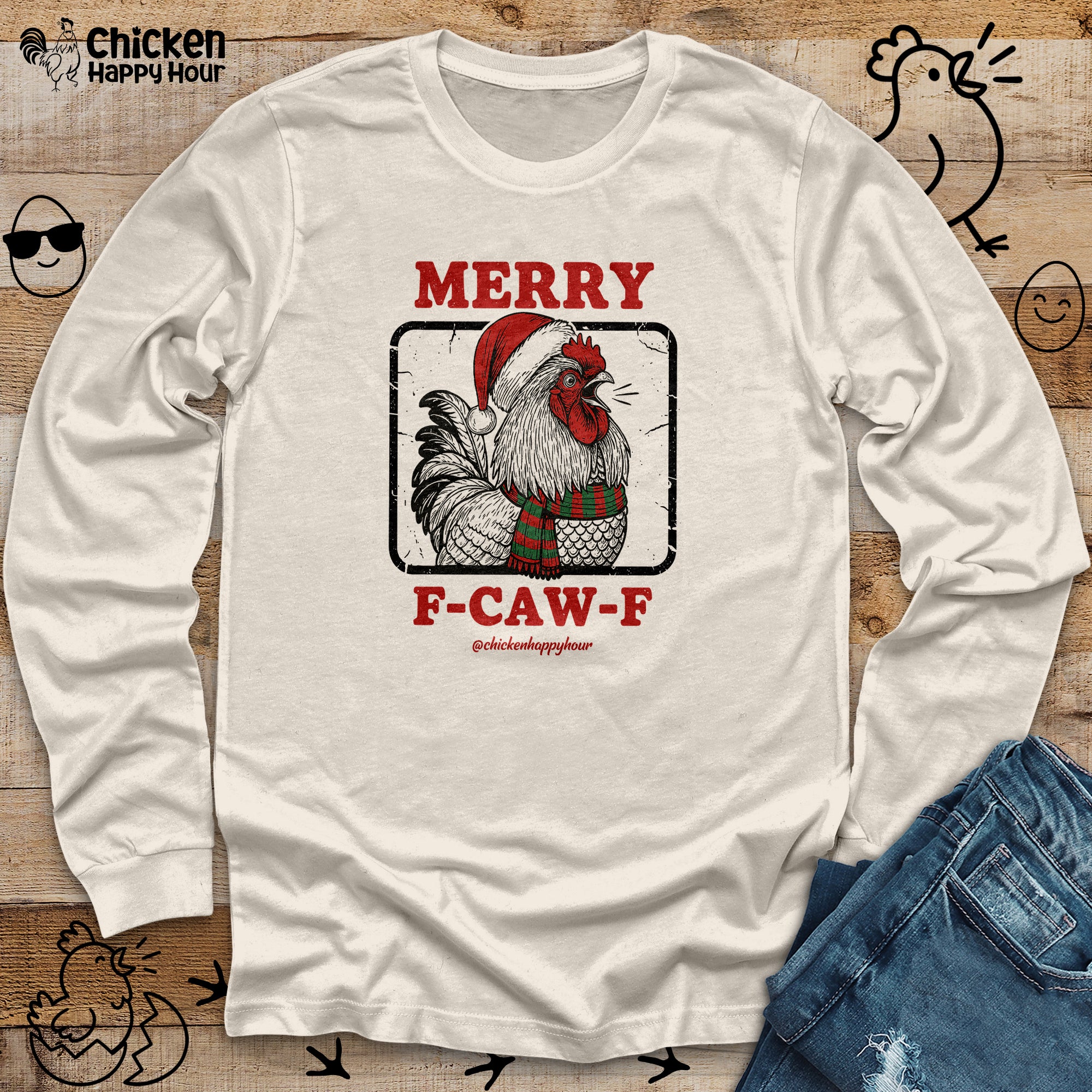 Merry F-Caw-F Long Sleeve