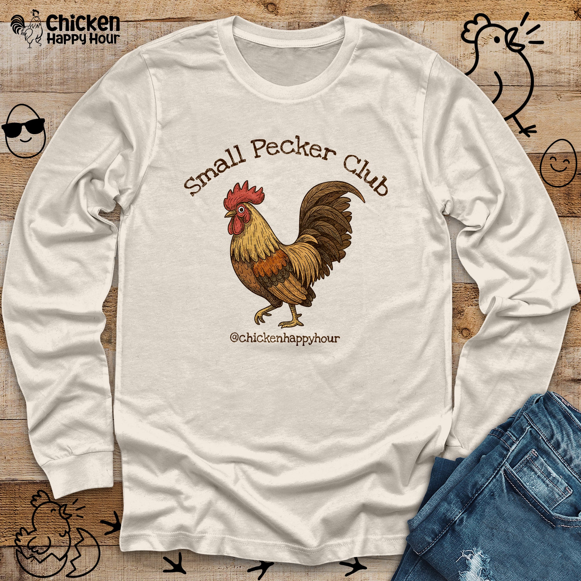 Small Pecker Club Long Sleeve