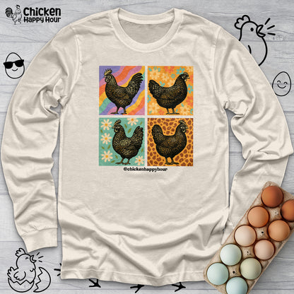 Retro Chicken Long Sleeve
