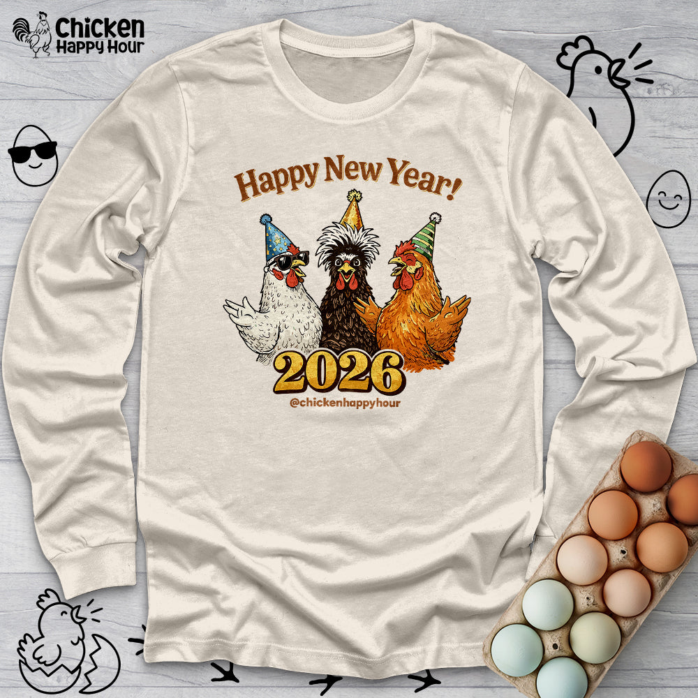 Happy New Year Long Sleeve