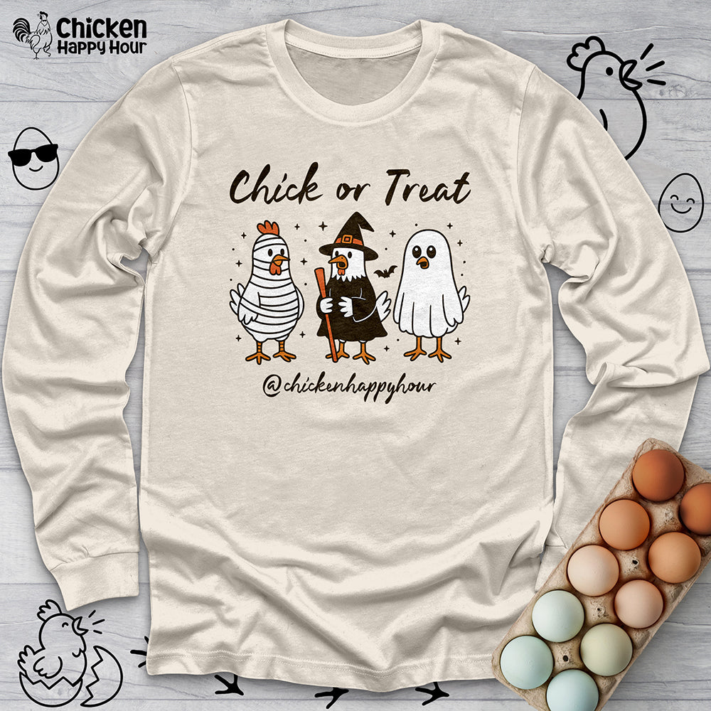 Chick or Treat Long Sleeve