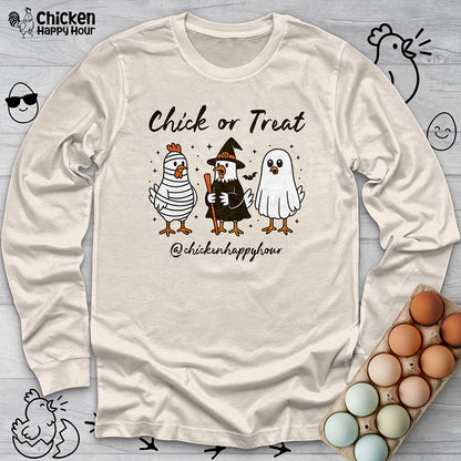 Chick or Treat Long Sleeve