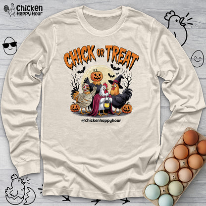Chick or Treat Long Sleeve