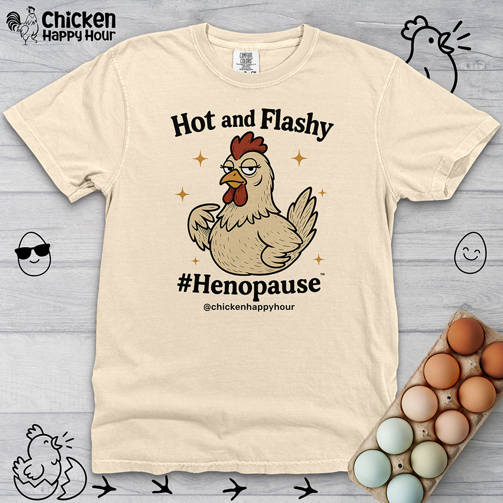 Hot and Flashy Unisex Comfort Colors Tee