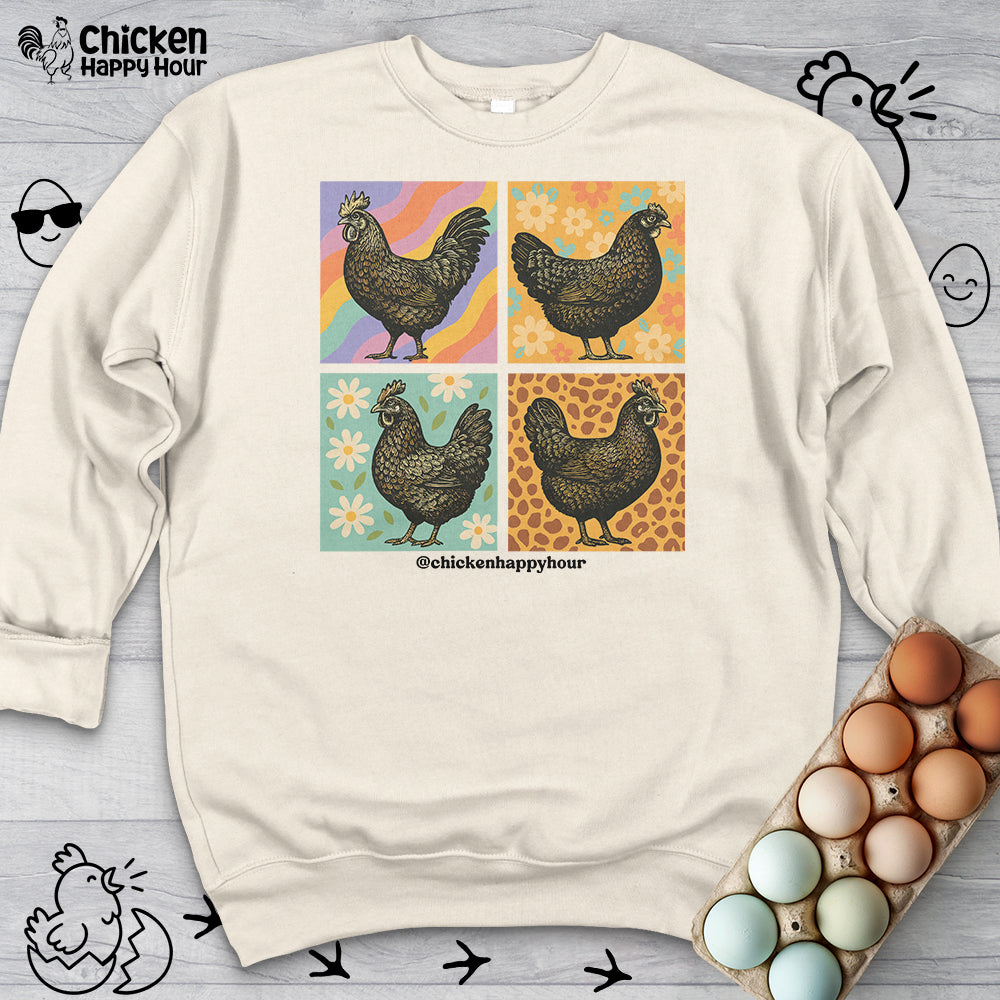 Retro Chicken Sweatshirt