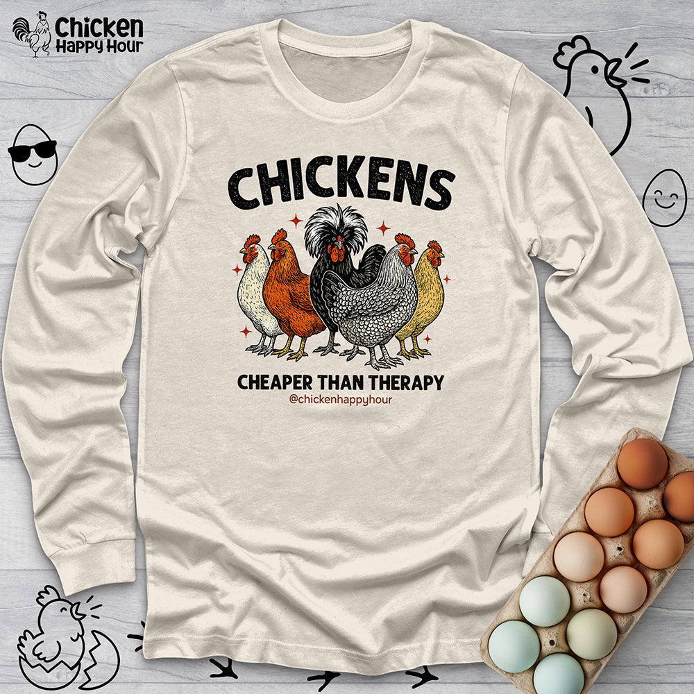 Chickens Cheaper Long Sleeve