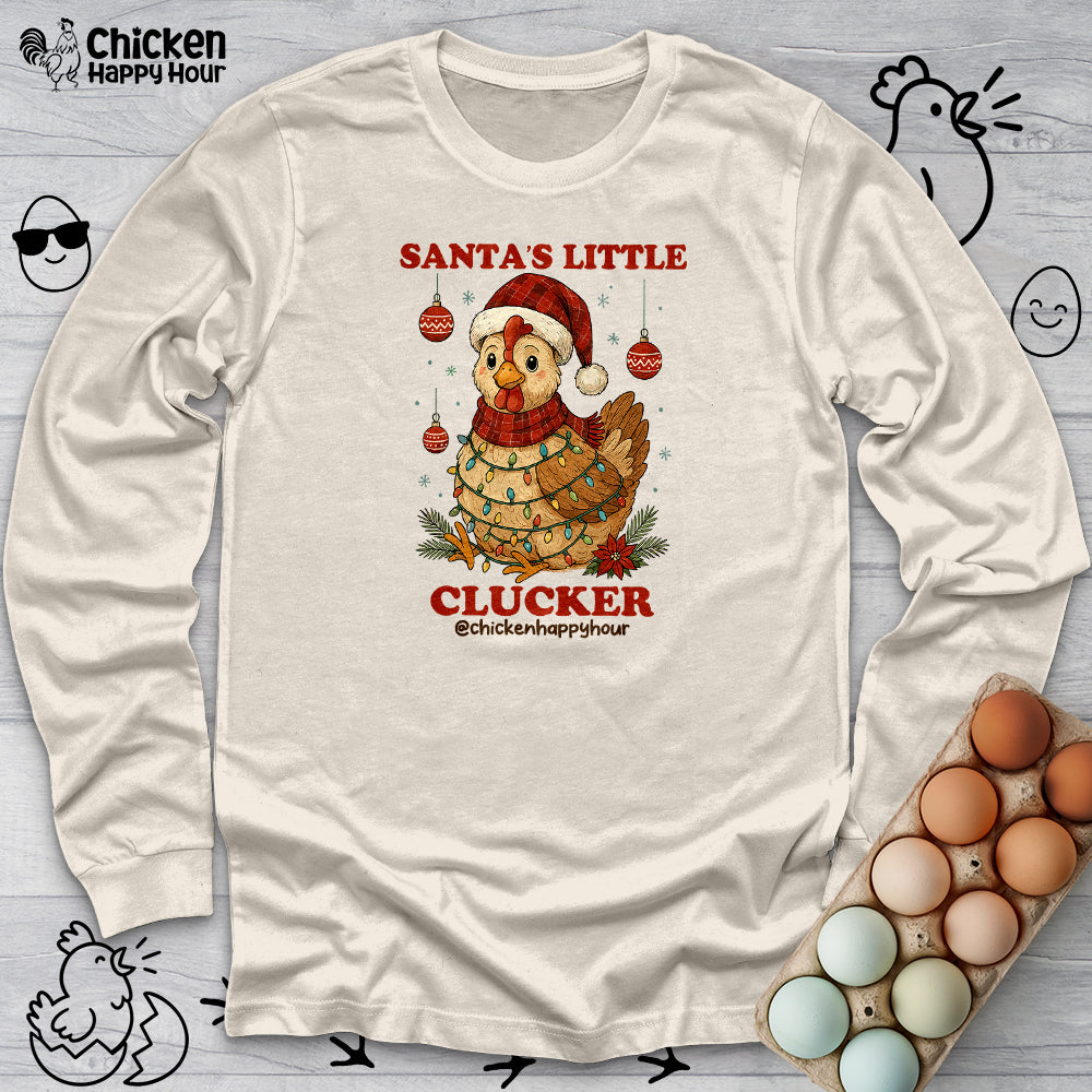 Santa’s Little Clucker Long Sleeve