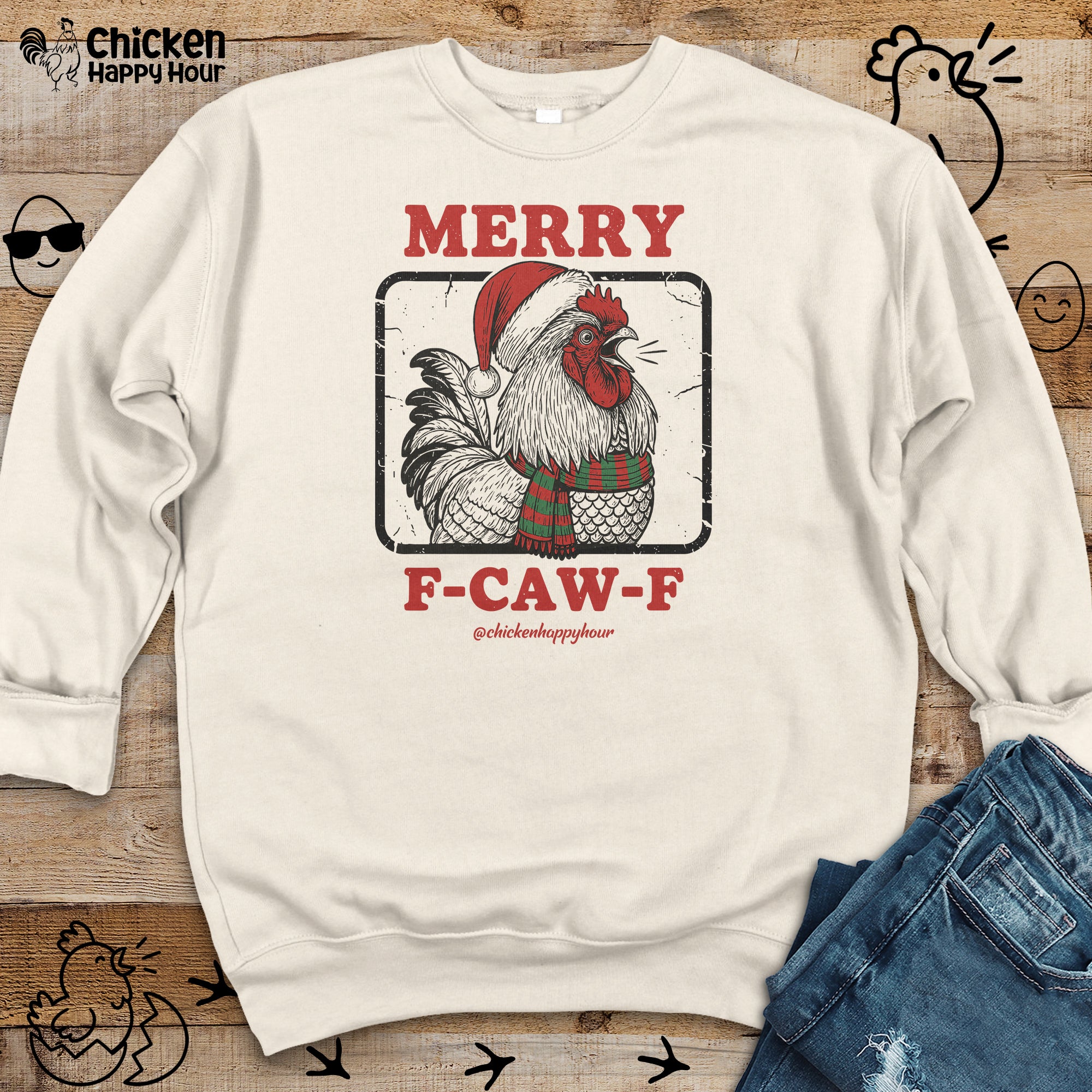 Merry F-Caw-F Sweatshirt