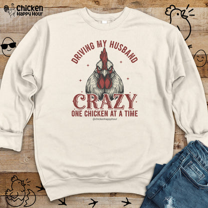 Driving My Husband Crewneck