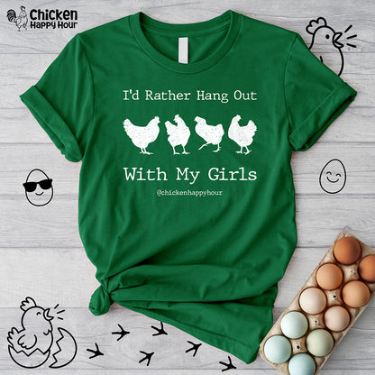 I'd Rather Hang Out Unisex Tee