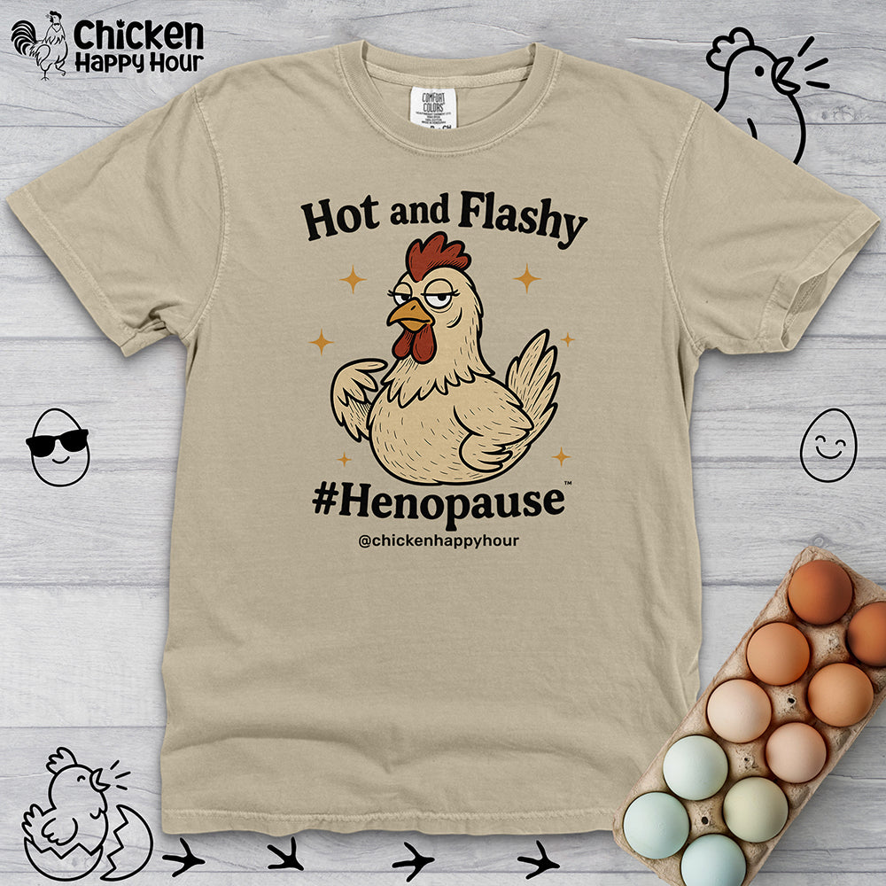 Hot and Flashy Unisex Comfort Colors Tee