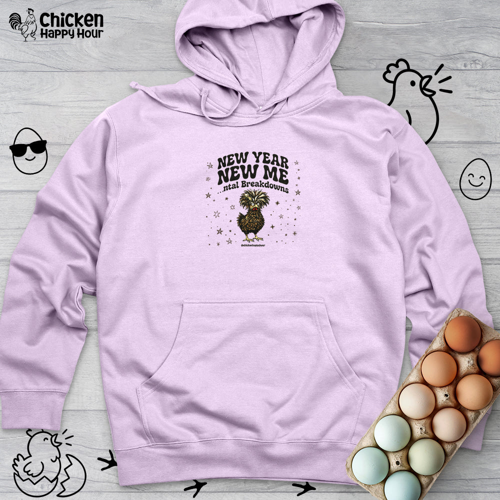 New Year New Me Hooded Sweatshirt