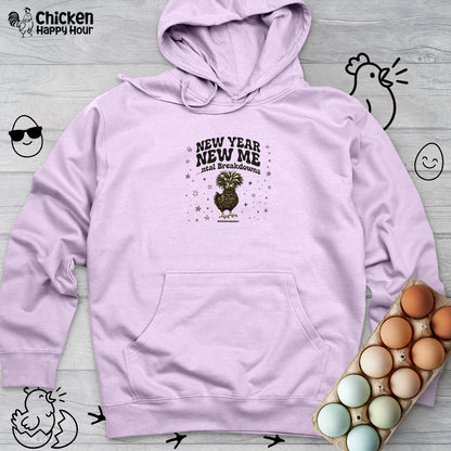 New Year New Me Hooded Sweatshirt