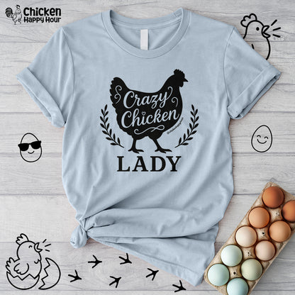 Crazy Chicken Lady Unisex Tee