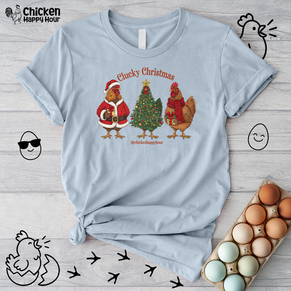 Clucky Christmas Unisex Tee