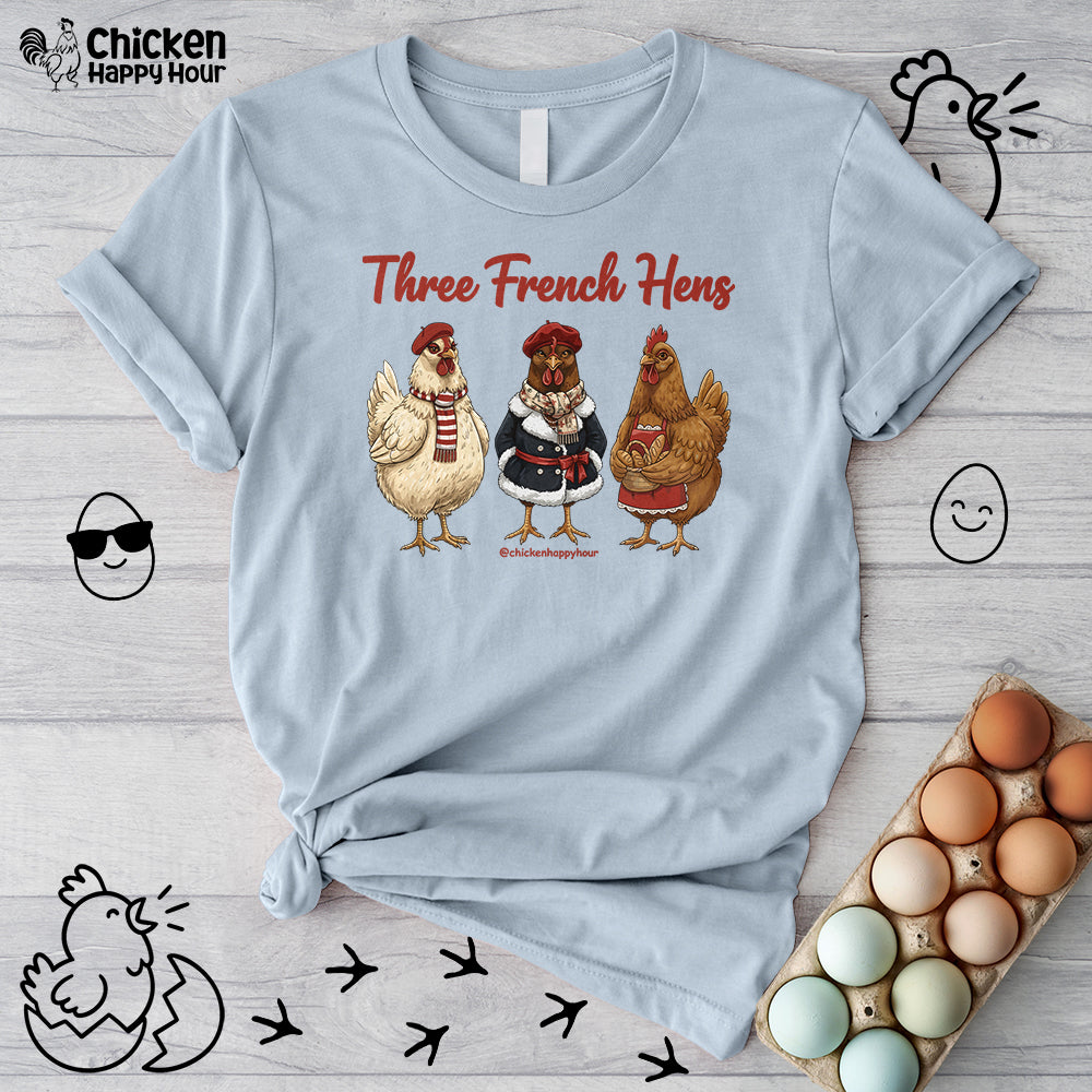Three French Hens Unisex Tee