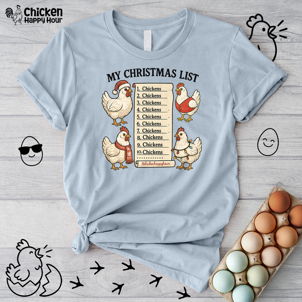 Christmas List Unisex Tee