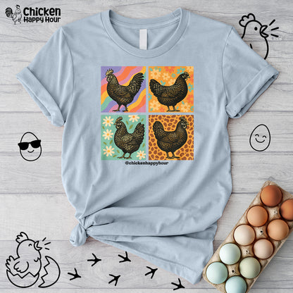 Retro Chicken Unisex Tee
