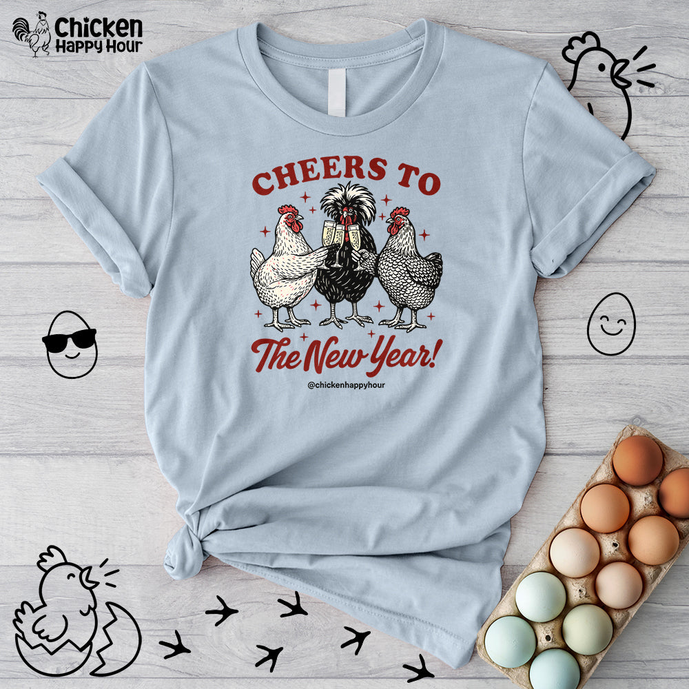 Cheers to The New Year Unisex Tee