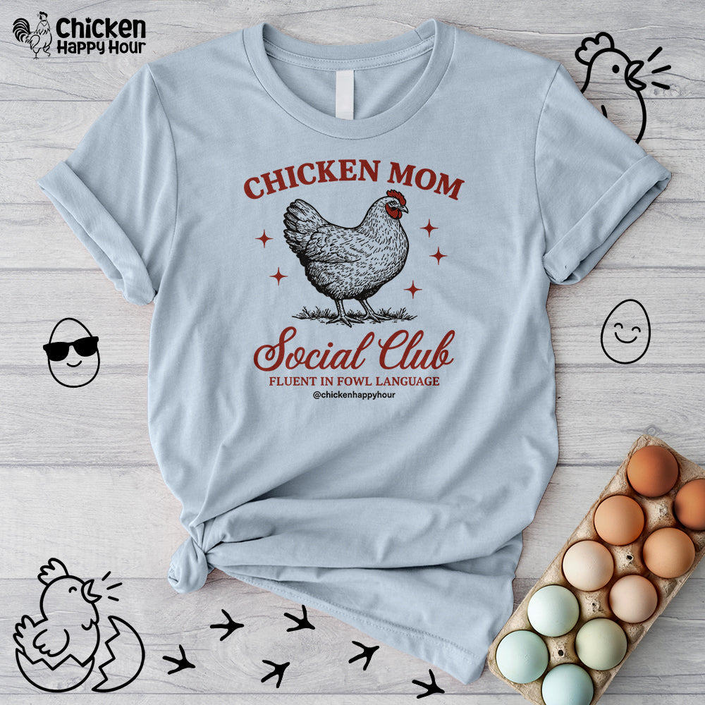 Chicken Mom Social Club Unisex Tee