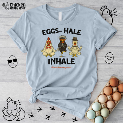 Egg-Hale the Stress Unisex Tee