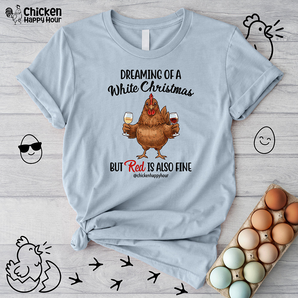 Dreaming of a White Christmas Unisex Tee