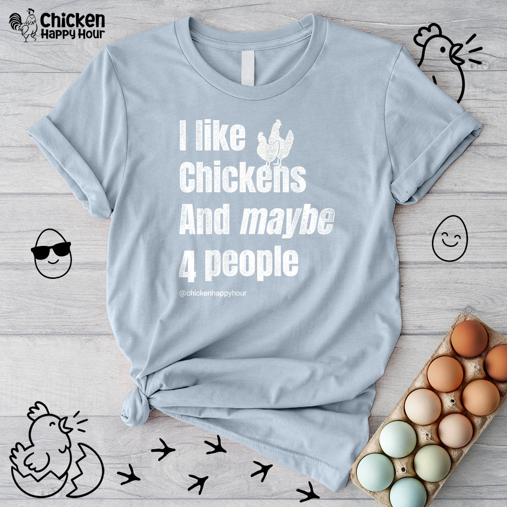 I Like Chickens Unisex Tee