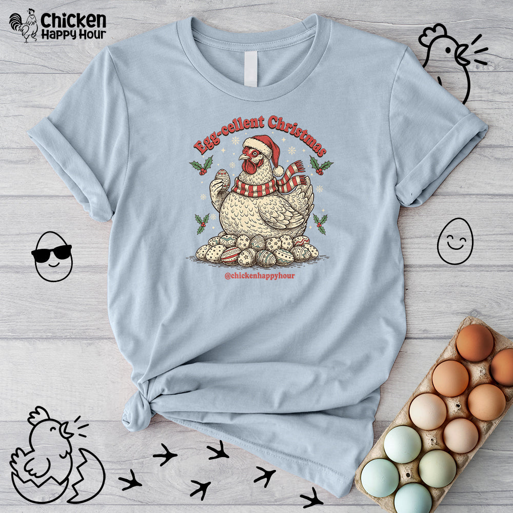 Egg-cellent Christmas Unisex Tee