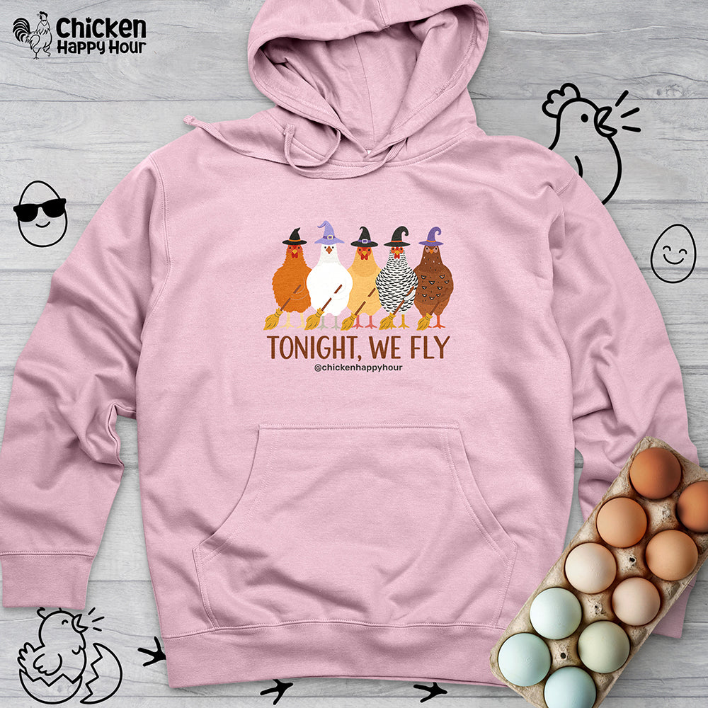 Tonight We Fly Hooded Sweatshirt