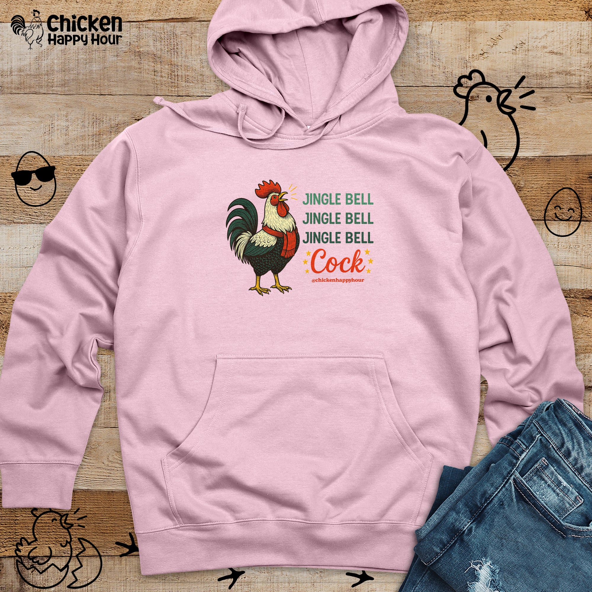 Jingle Bell Hooded Sweatshirt