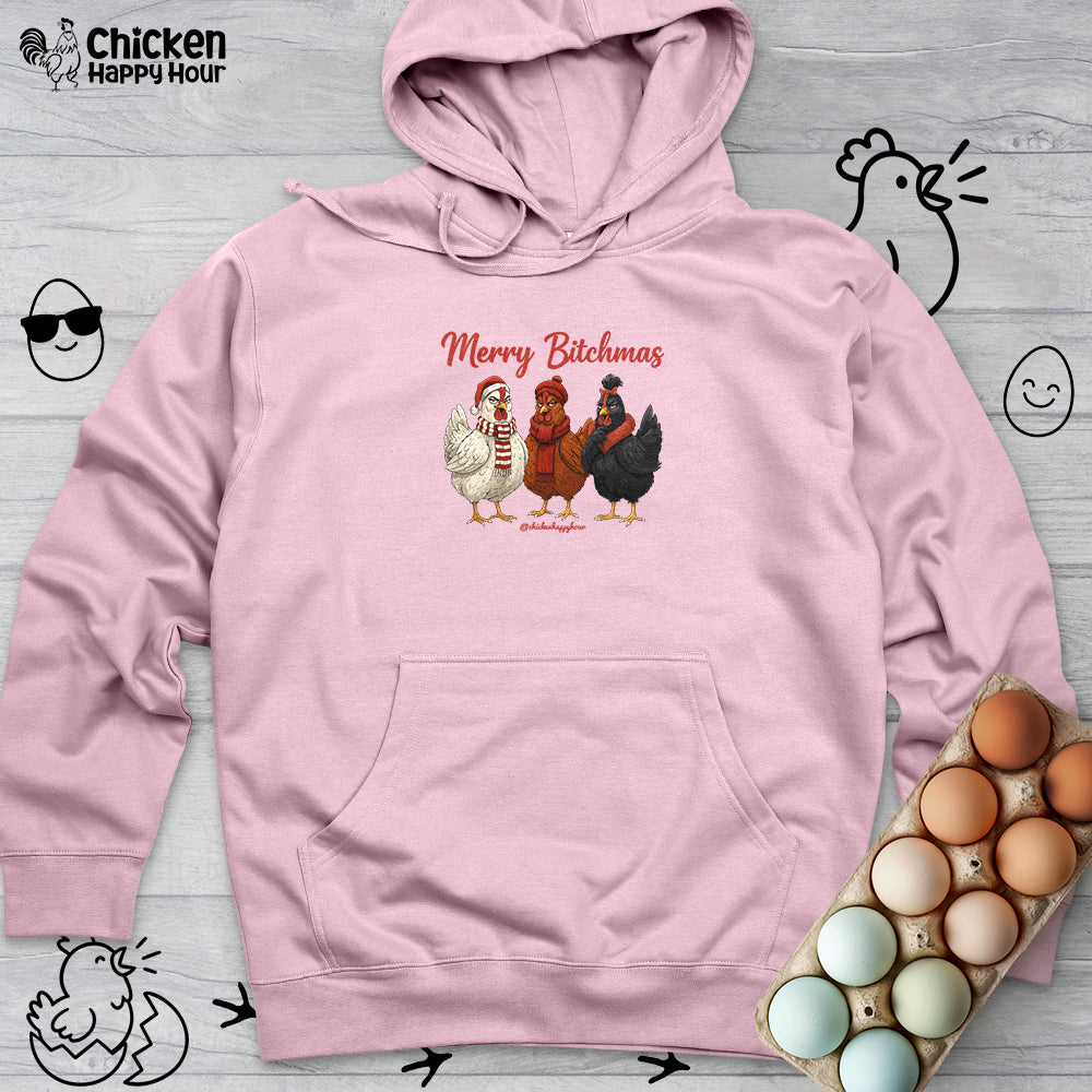 Merry Bitchmas Hooded Sweatshirt