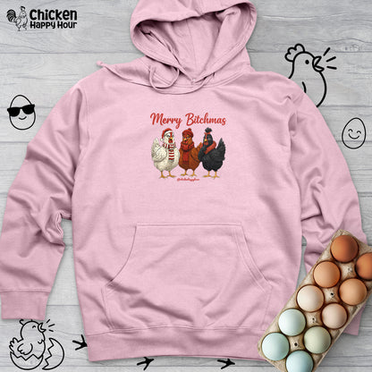 Merry Bitchmas Hooded Sweatshirt