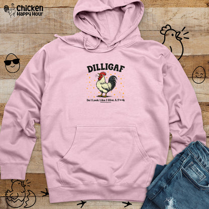 Dilligaf Do I Look Like I Give a Fk Hooded Sweatshirt