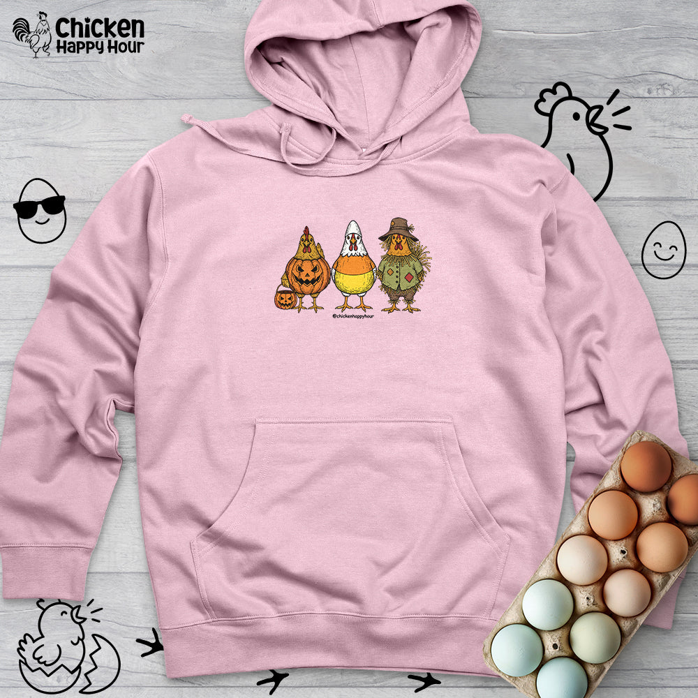 Halloween Chicken Hooded Sweatshirt
