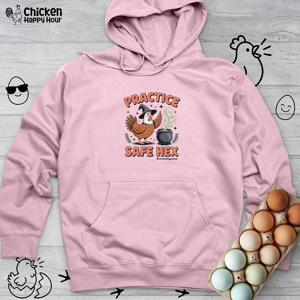 Practice Safe Hex Hooded Sweatshirt